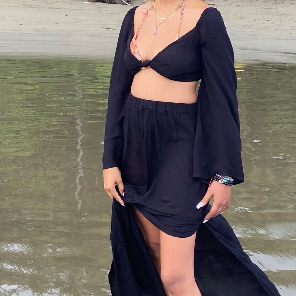 swim suit cover up size medium